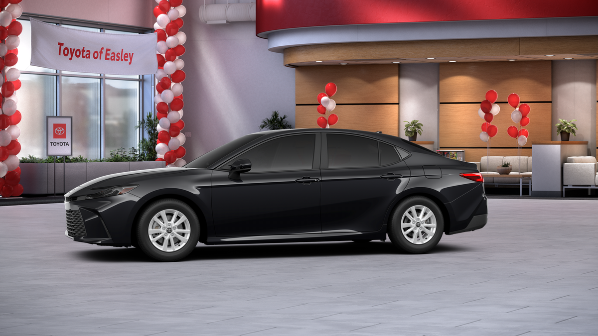 New 2026 Midnight Black Metallic Toyota LE image 3