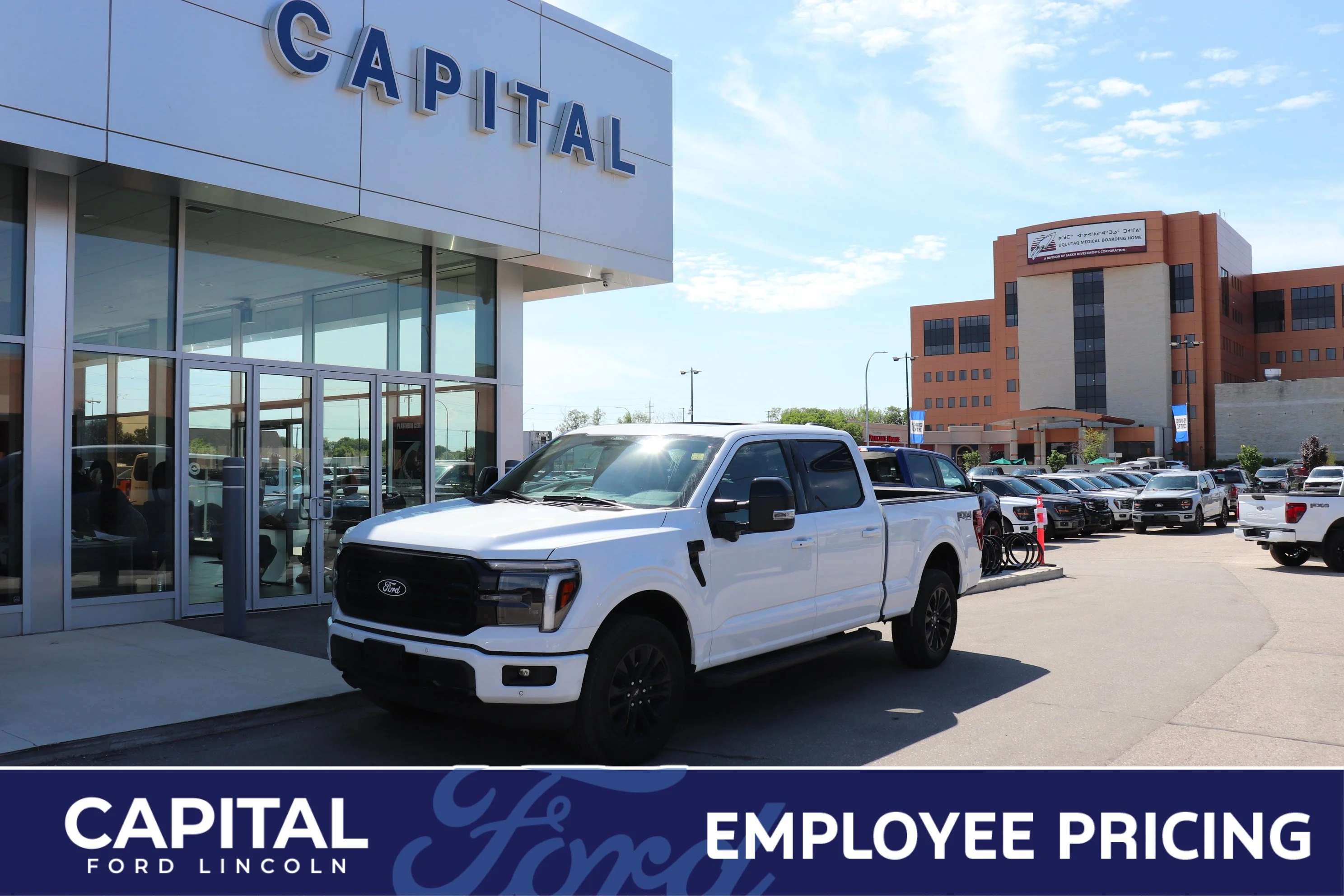 New 2026 OXFORD WHITE Ford LARIAT image 1