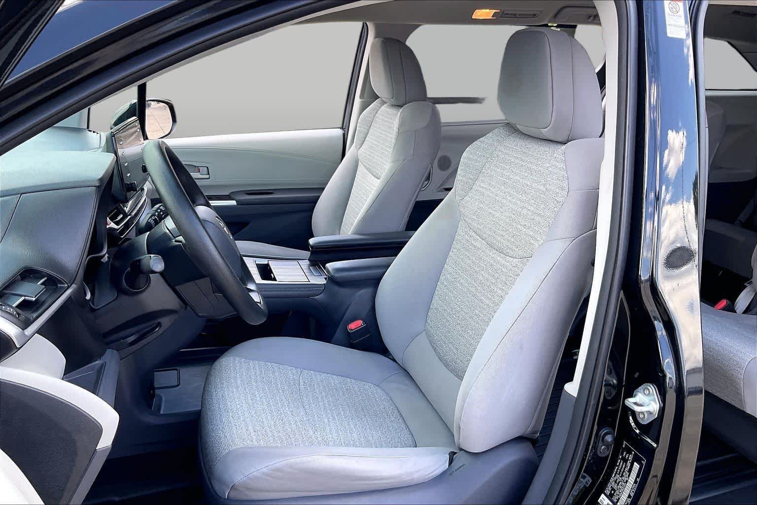 Certified Used 2021 Midnight Black Metallic Toyota LE image 8