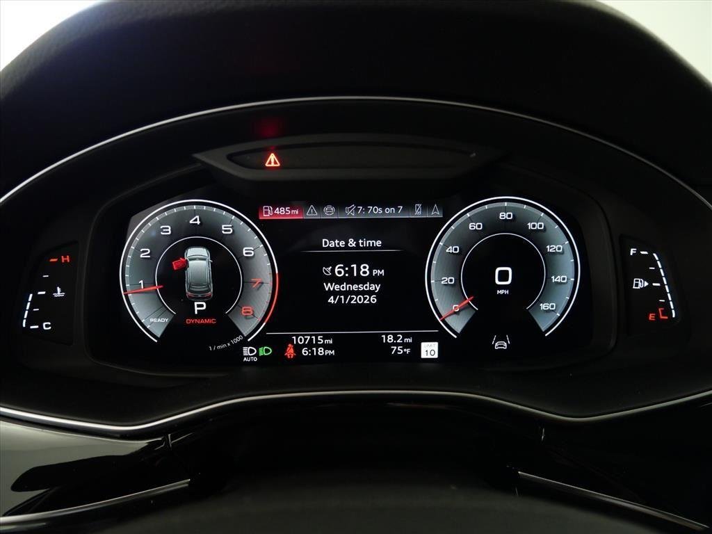 Used 2025 Satellite Silver Metallic Audi Premium Plus image 18