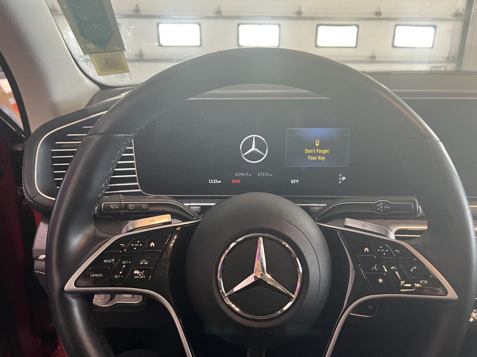 Used 2024 MANUFAKTUR Cardinal Red Metallic Mercedes-Benz GLE 350 image 16