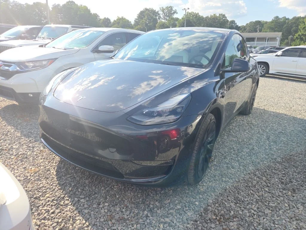 Used 2024 Gray Tesla Long Range image 1