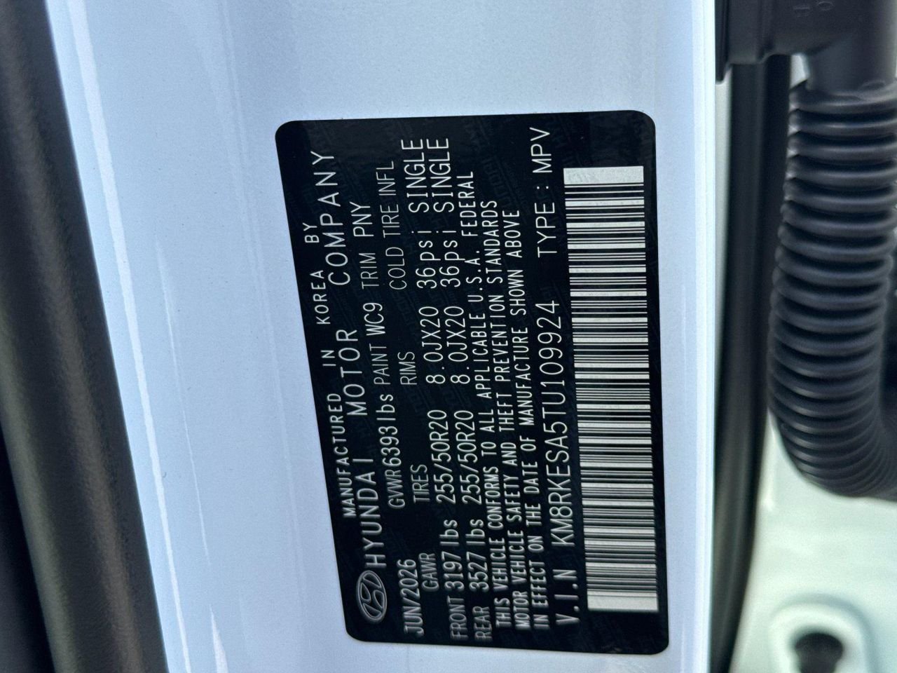 New 2026 White Hyundai Limited image 29