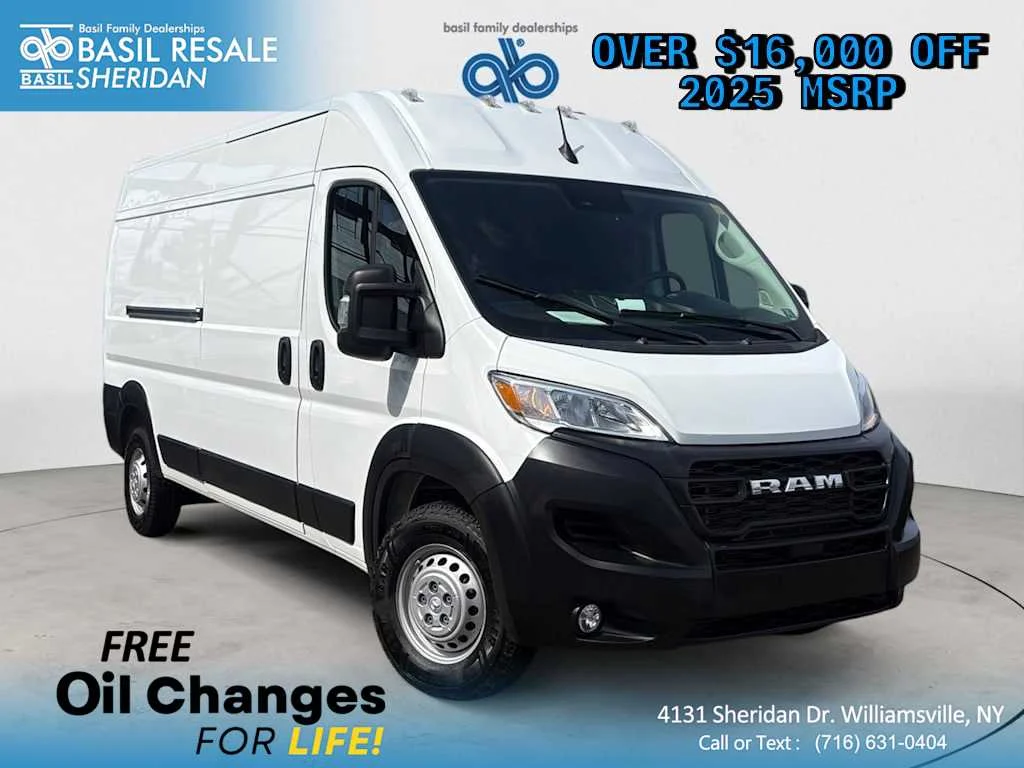 2025 Ram ProMaster Tradesman