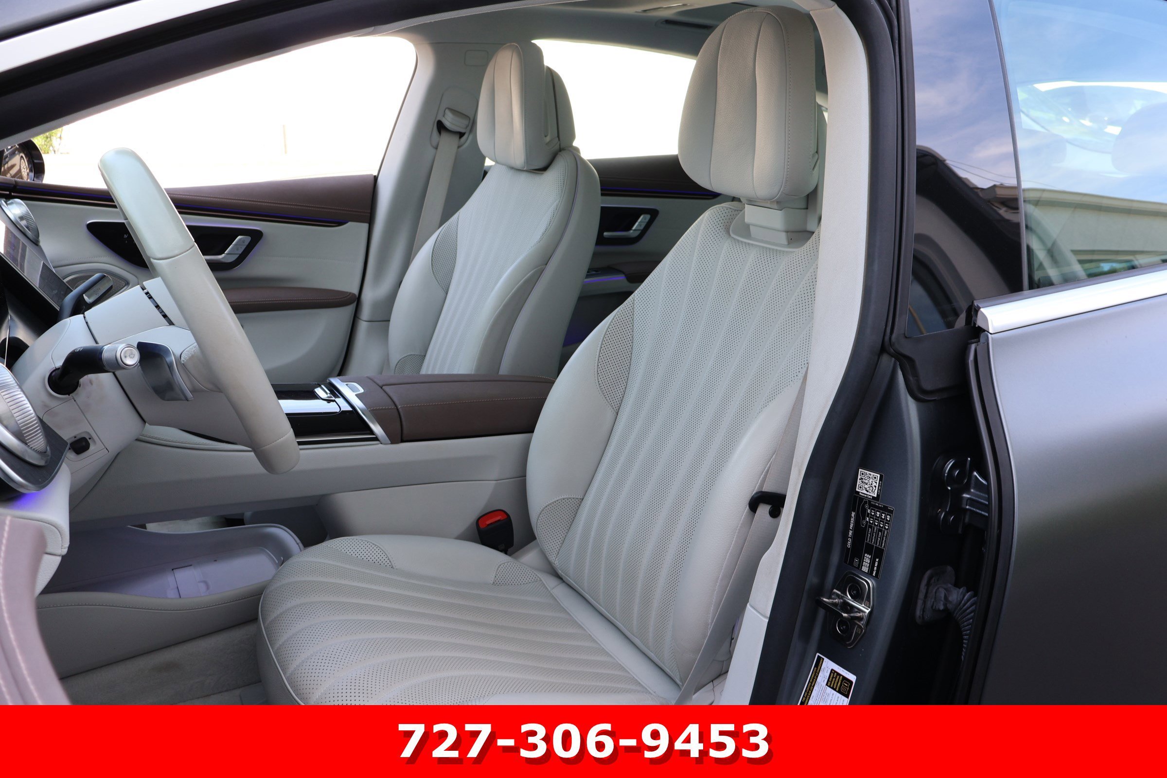 Certified 2022 Mercedes-Benz EQS Base with VIN W1KCG2DB9NA007701 for sale in Clearwater, FL