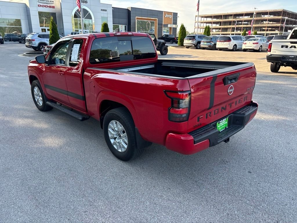 Certified Used 2023 Red Nissan SV image 3