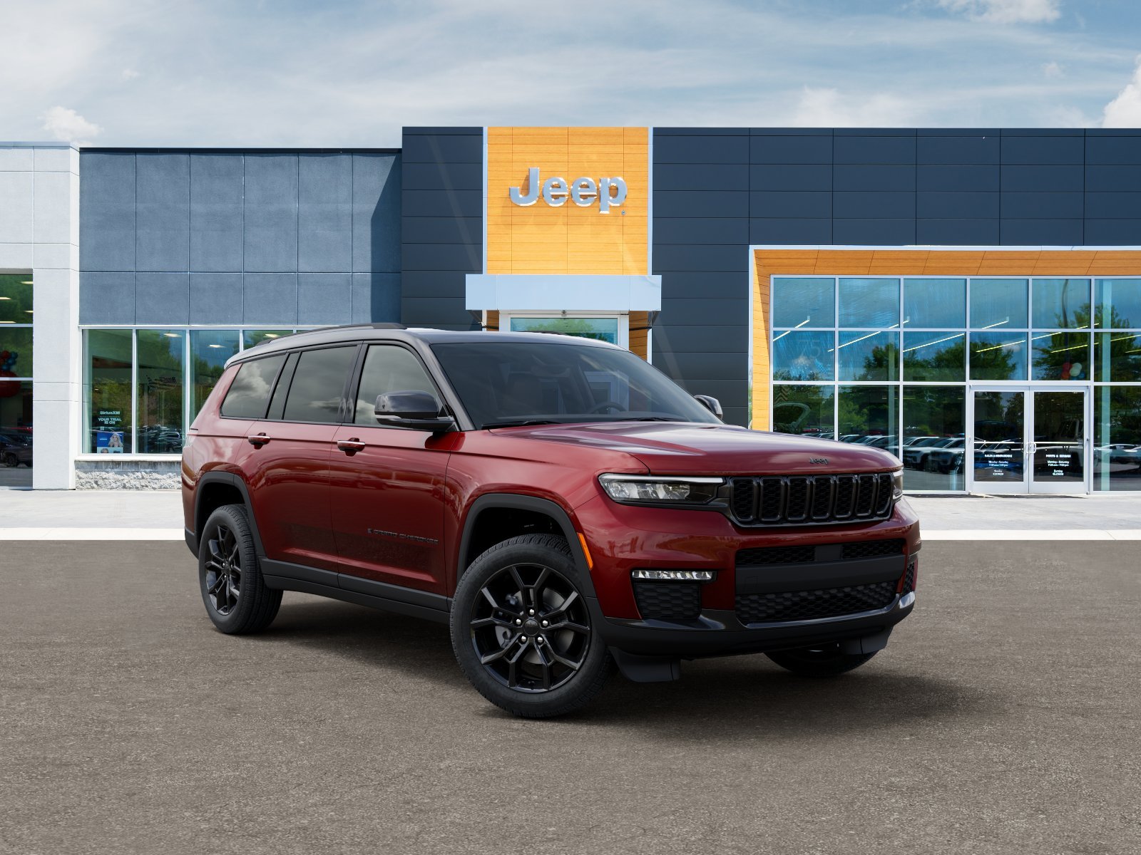 New 2025 Velvet Red Pearl-Coat Exterior Paint Jeep Limited image 31