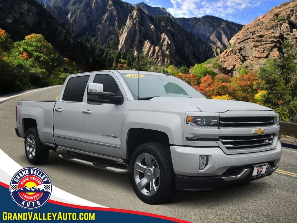 Used 2018 Silver Chevrolet LTZ image 1