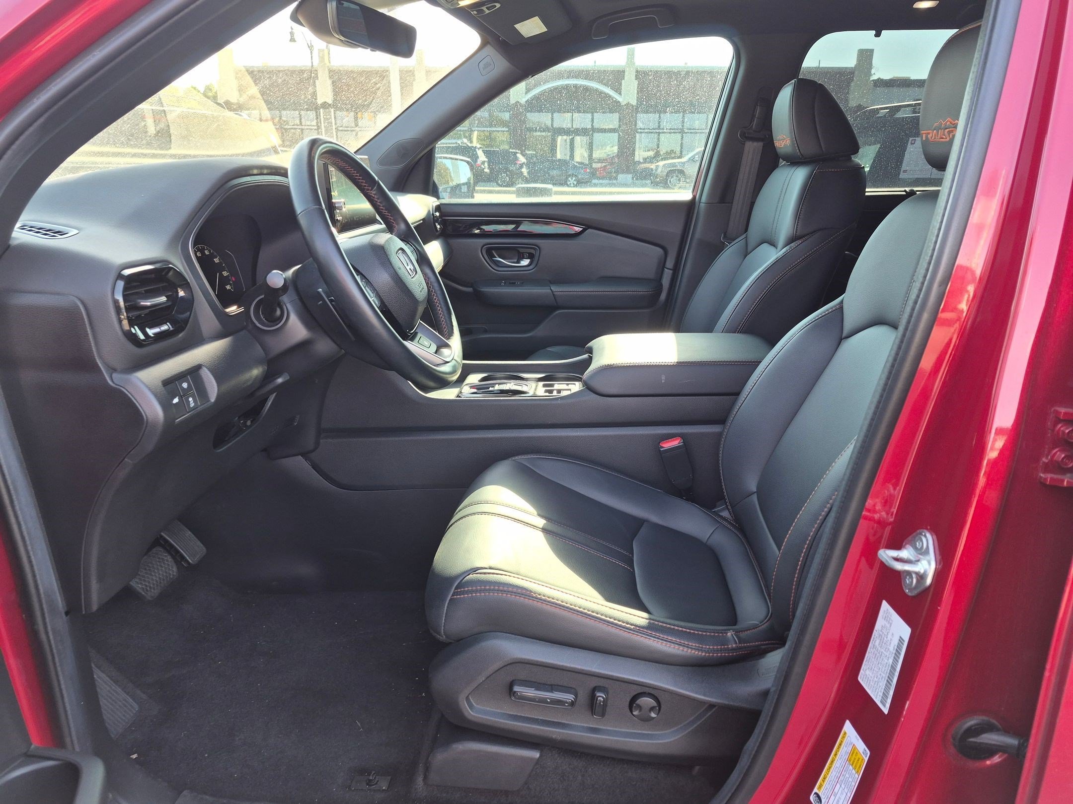 Used 2025 Radiant Red Metallic II Honda TrailSport image 15