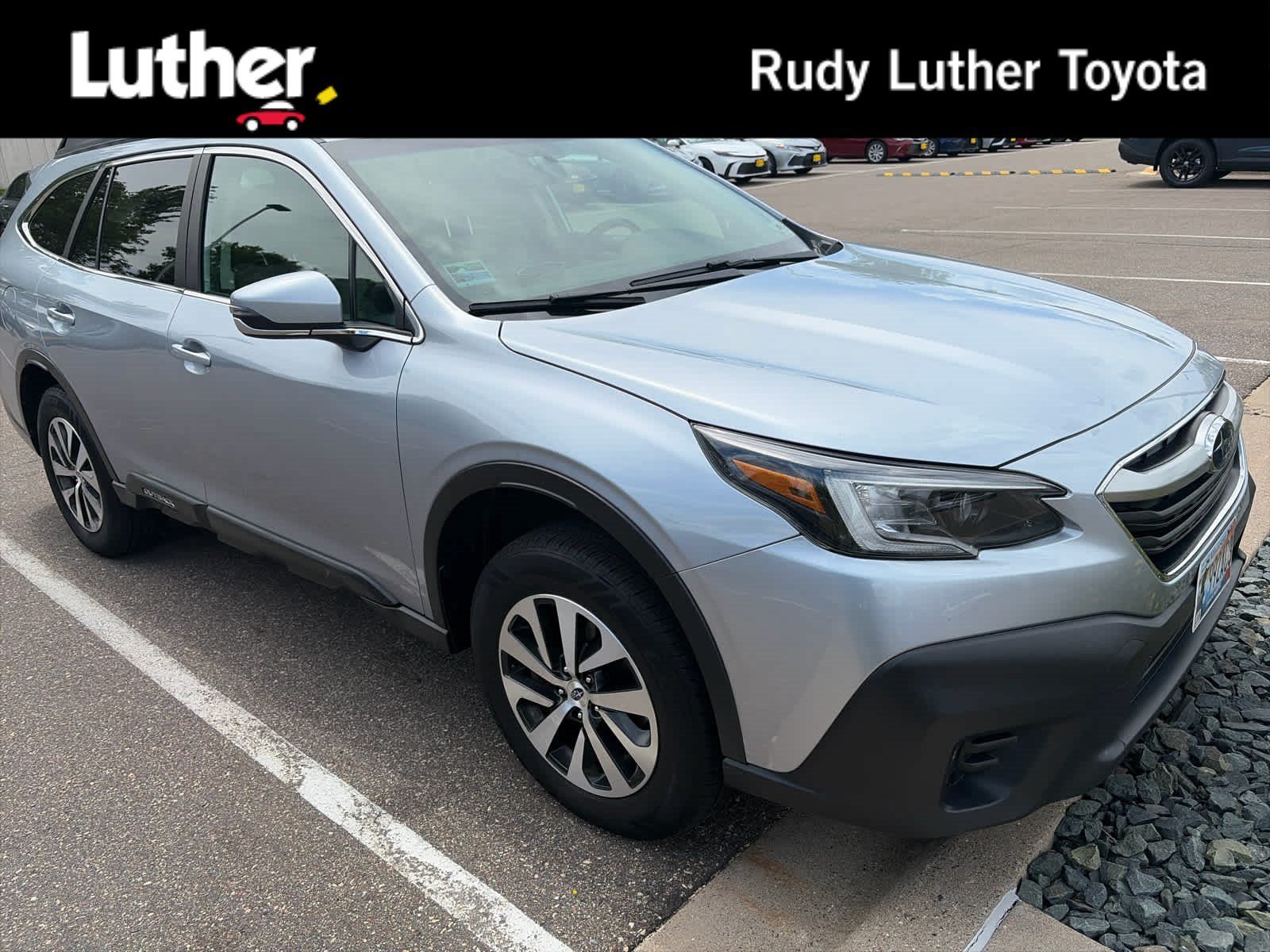 Used 2020 Ice Silver Metallic Subaru Premium image 1