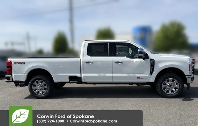 New 2026 Star White Metallic Tri-Coat Ford F-350® King Ranch® image 9