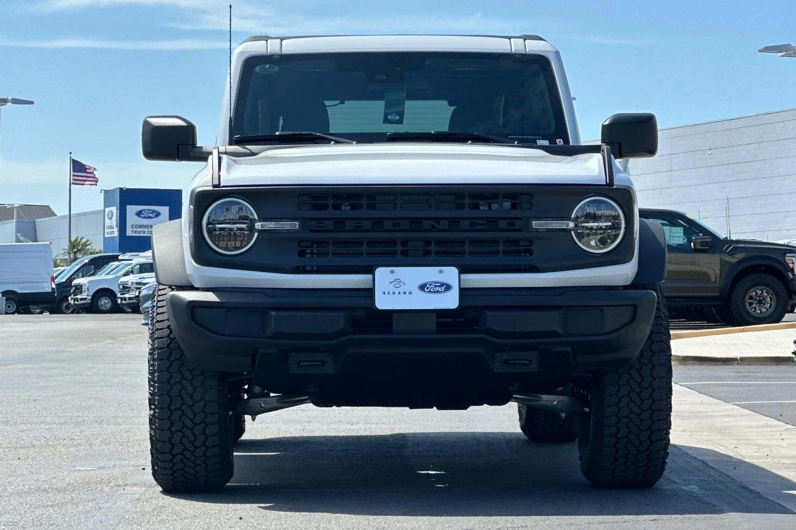 New 2026 Oxford White Ford Matte Black image 8