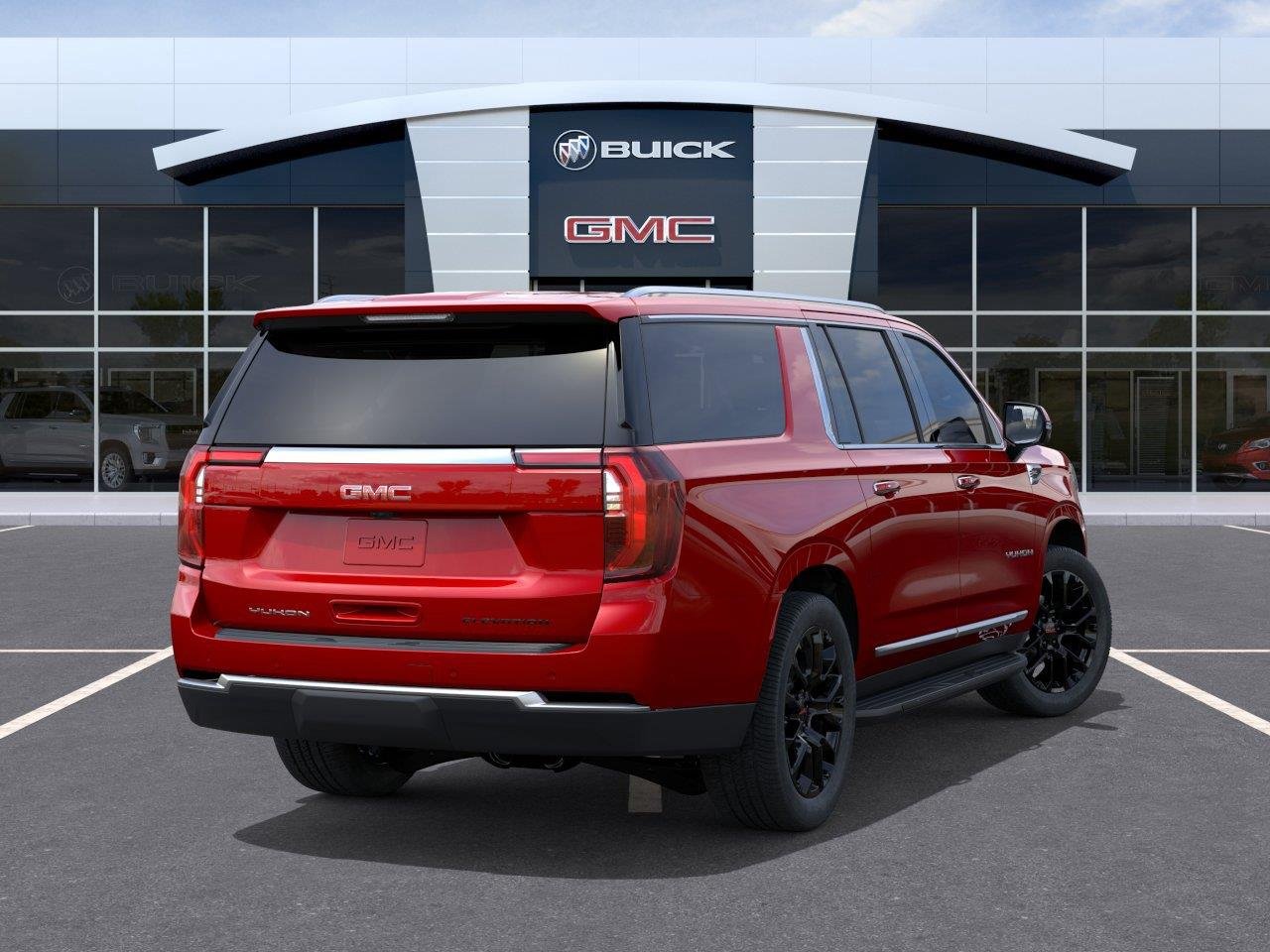New 2026 Volcanic Red Tintcoat GMC Elevation image 4