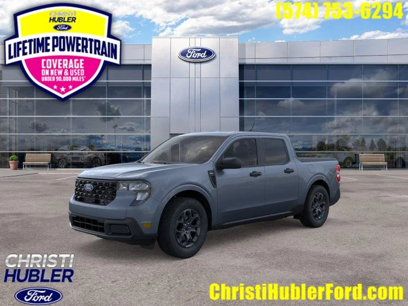 New 2026 Azure Gray Metallic Tri-Coat Ford XLT image 1