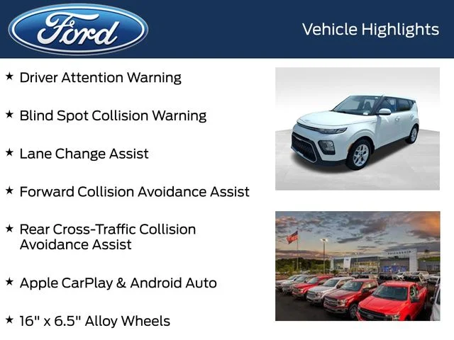 Used 2022 White Kia LX image 8