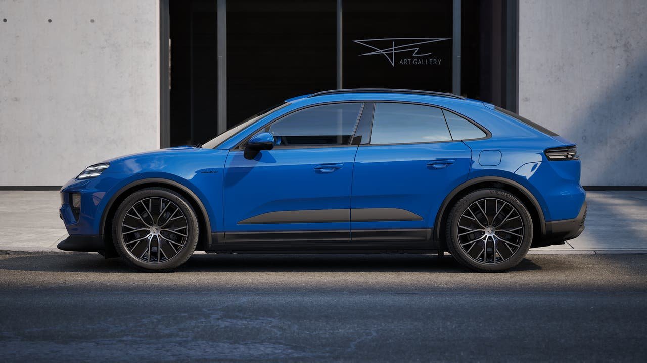 New 2026 Lugano Blue Porsche Electric 4 image 2