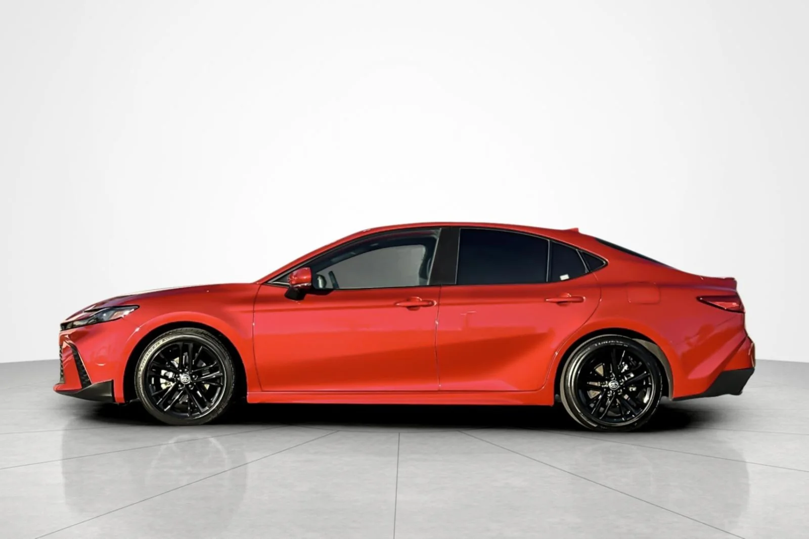 Certified Used 2025 Supersonic Red Toyota SE image 2