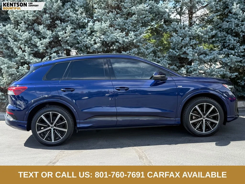 Used 2022 Blue Audi Premium Plus image 10