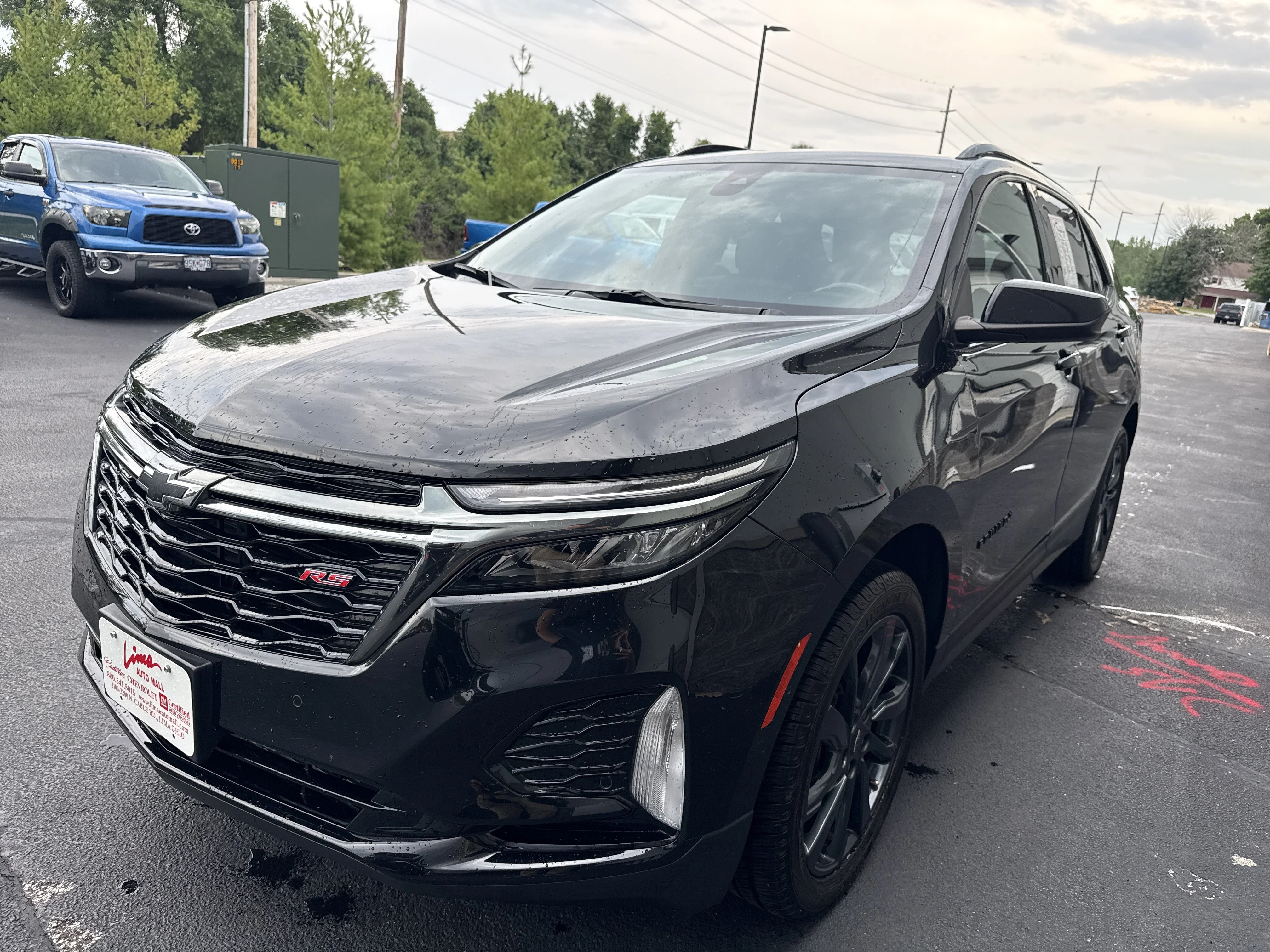 Used 2022 Mosaic Black Metallic Chevrolet RS image 2