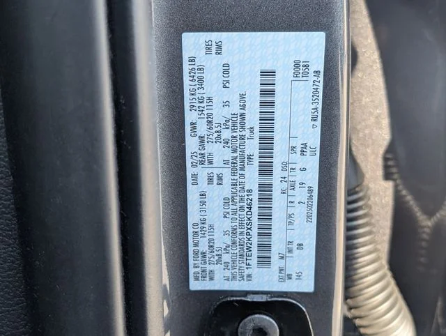 Used 2025 Gray Ford STX image 20