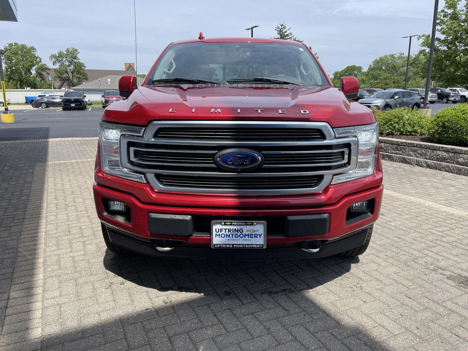 Used 2020 Rapid Red Metallic Tinted Clearcoat Ford Limited image 8
