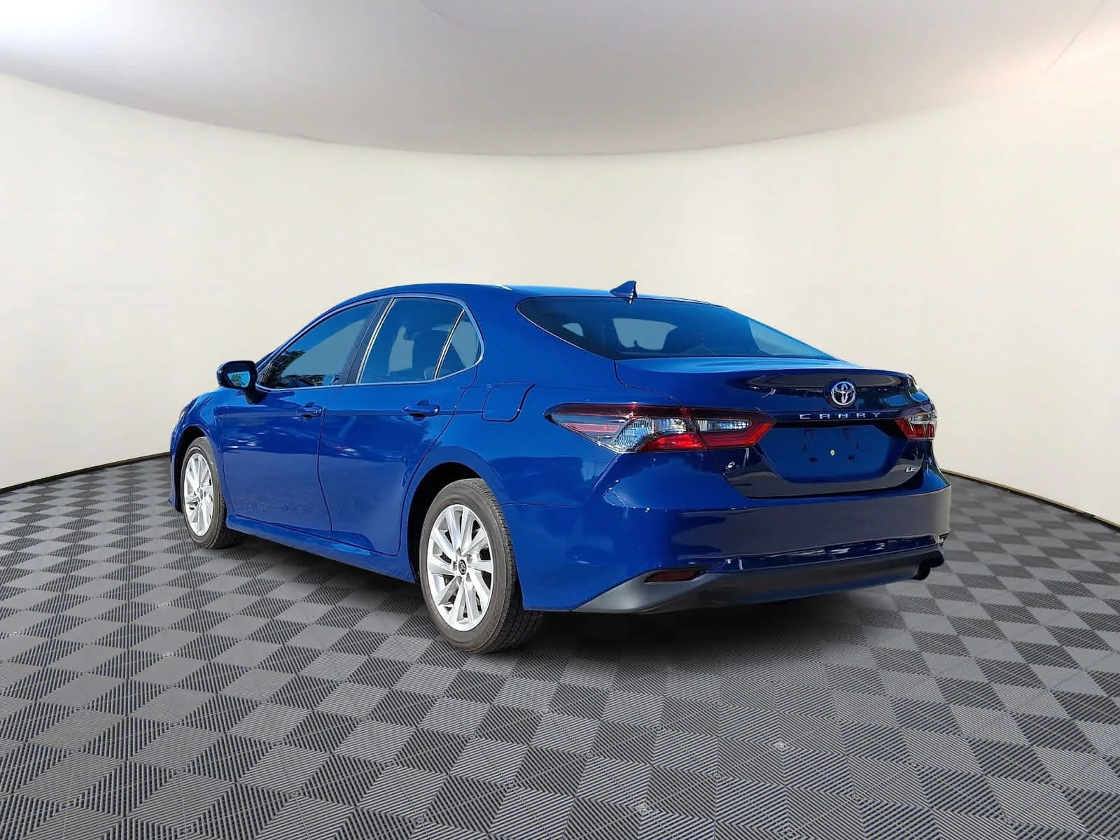 Certified Used 2024 Reservoir Blue Toyota LE image 7