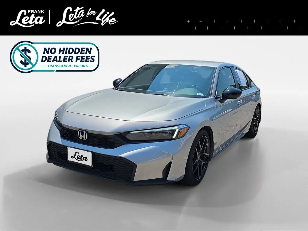Certified Used 2025 Solar Silver Metallic Honda Sport image 26