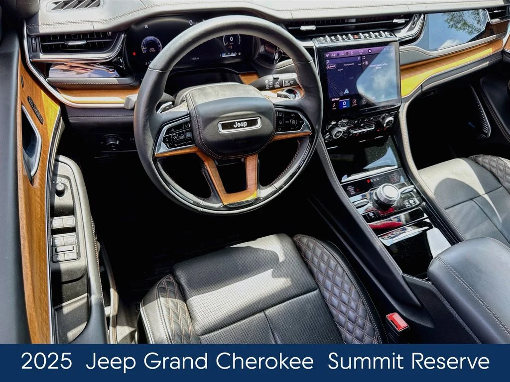 Used 2025 White Jeep Summit Reserve image 24