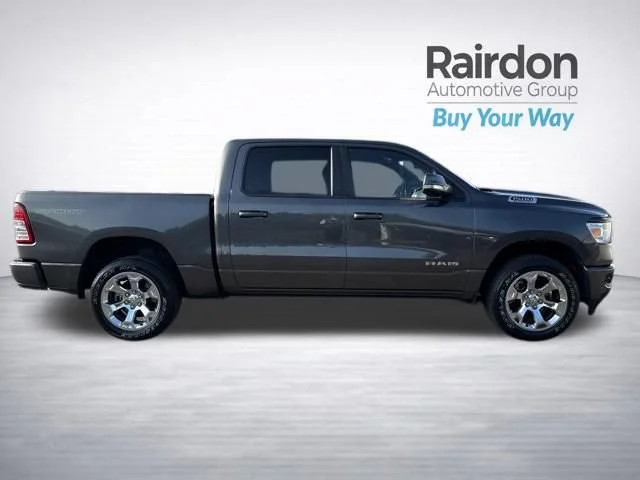 Used 2022 Granite Crystal Metallic Clearcoat Ram Big Horn image 8