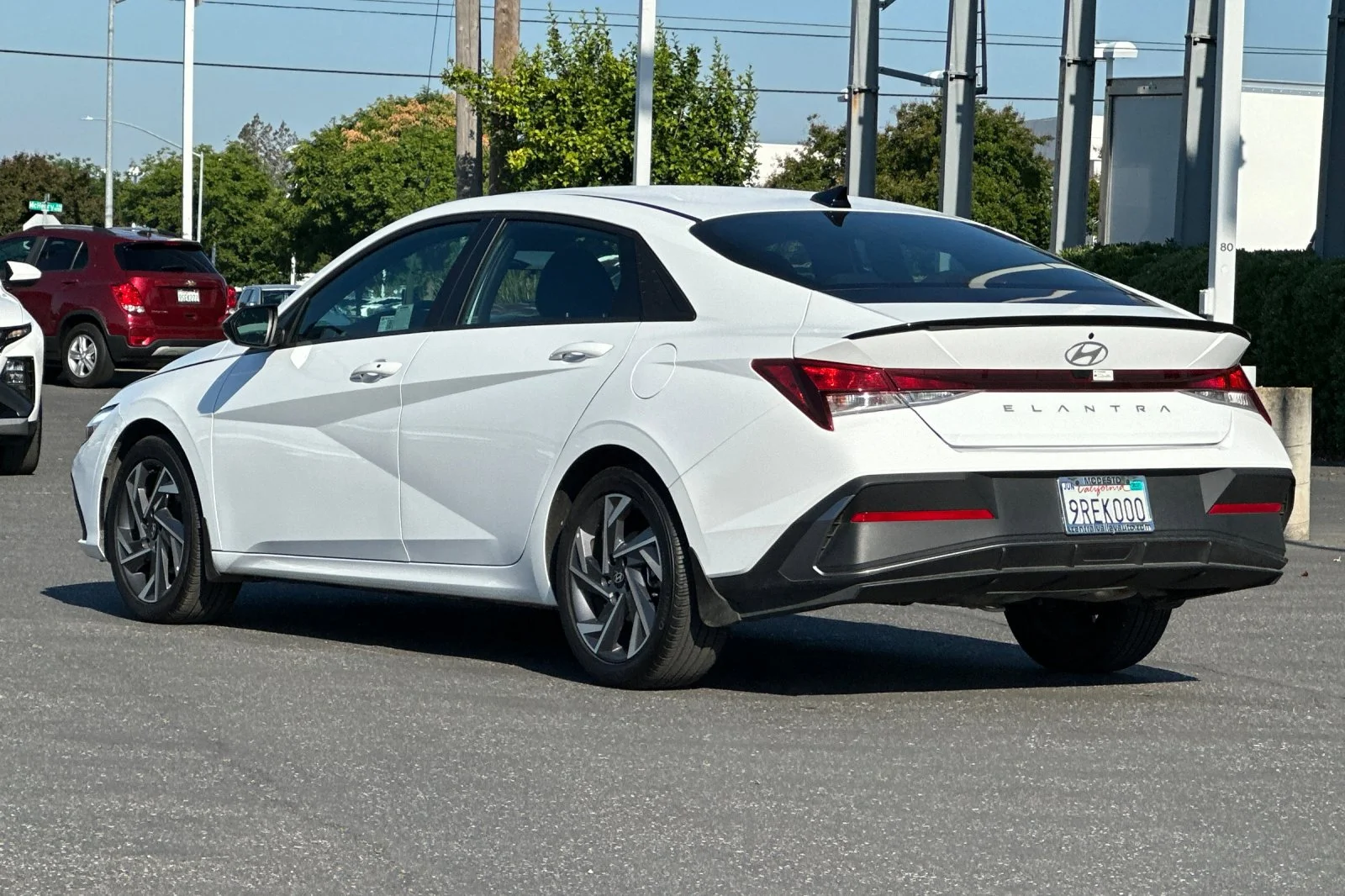 Used 2025 Serenity White Hyundai SEL Sport image 6
