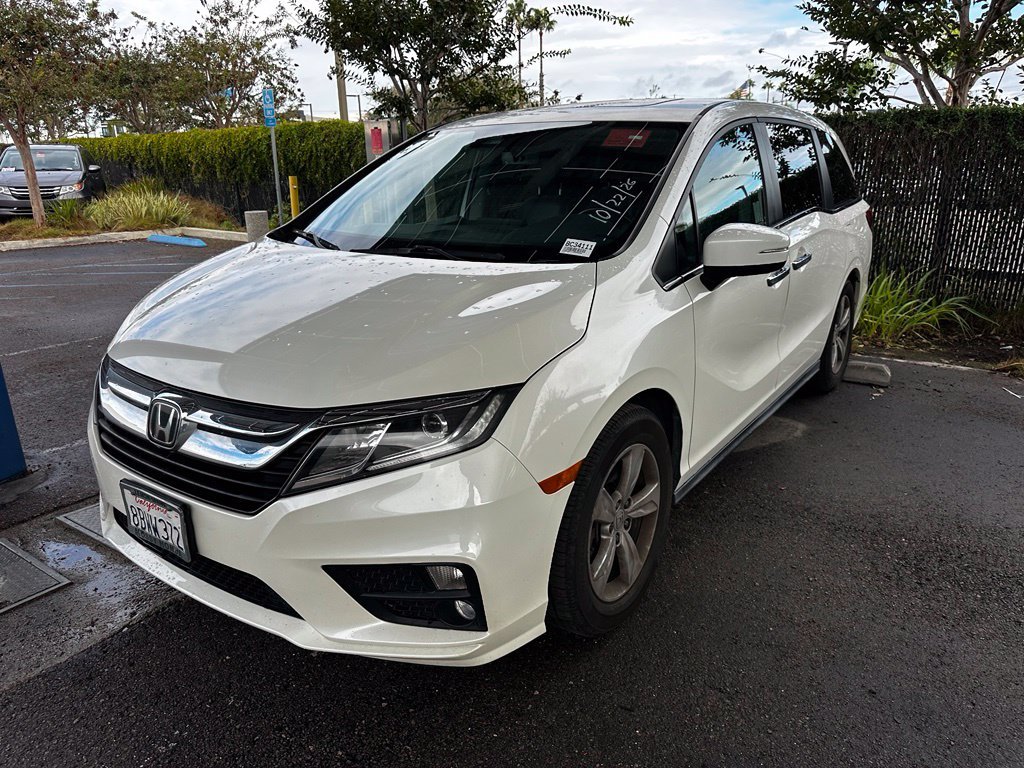 Used 2018 White Diamond Pearl Honda EX-L image 9