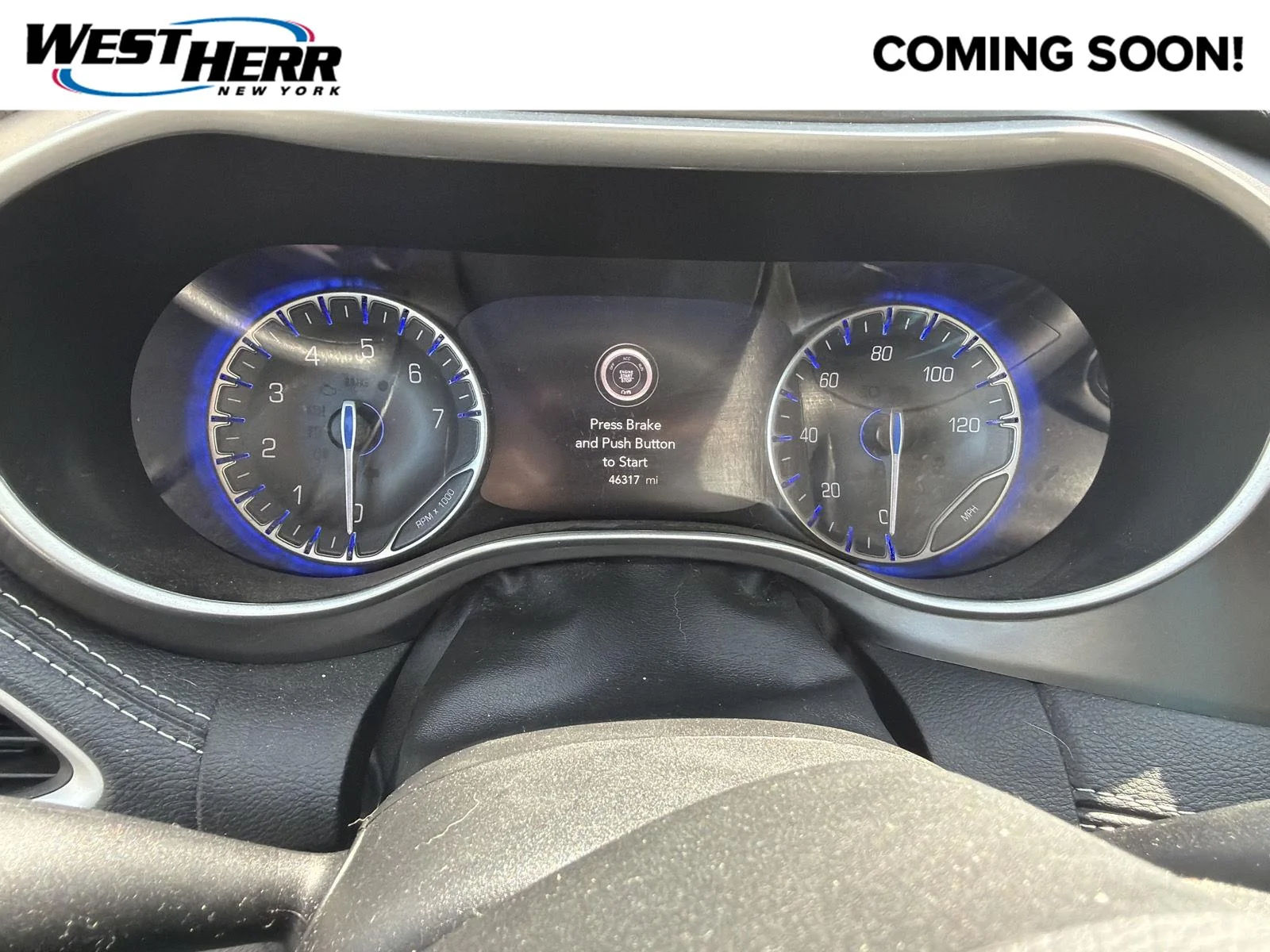 Used 2023 Fathom Blue Pearlcoat Chrysler Touring L image 1