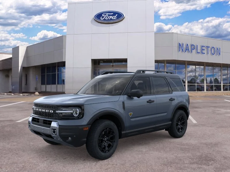 New 2026 Azure Gray Metallic Tri-Coat Ford Badlands® image 1