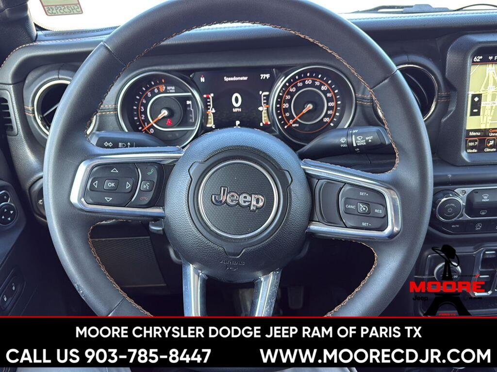 Used 2023 Black Clearcoat Jeep High Altitude image 15