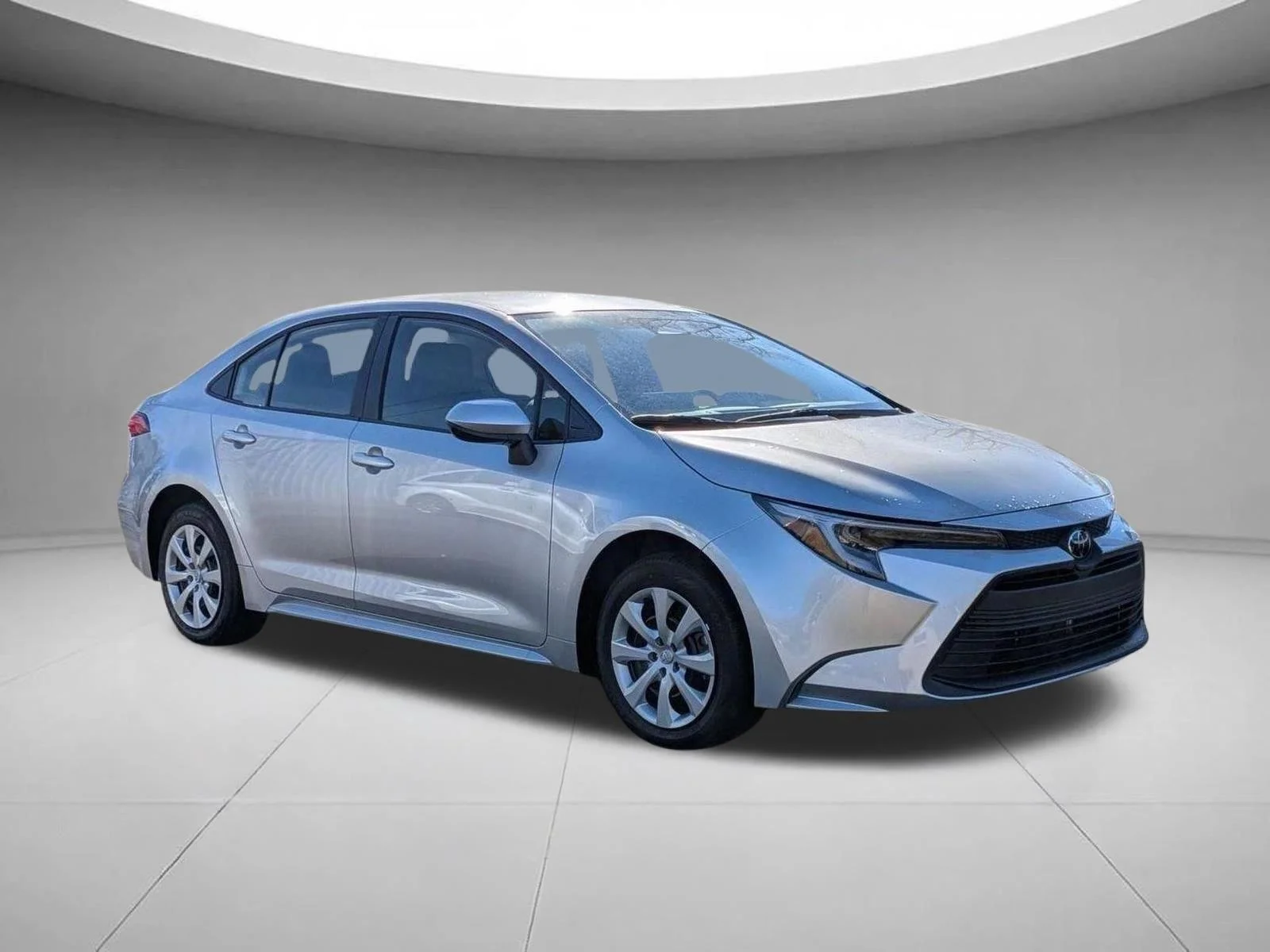 Used 2026 Classic Silver Metallic Toyota Hybrid LE image 3