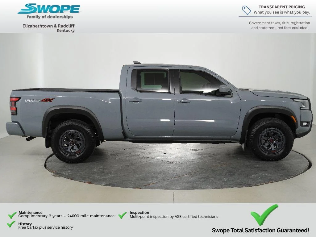 Used 2026 Boulder Gray Pearl Nissan PRO-4X image 2