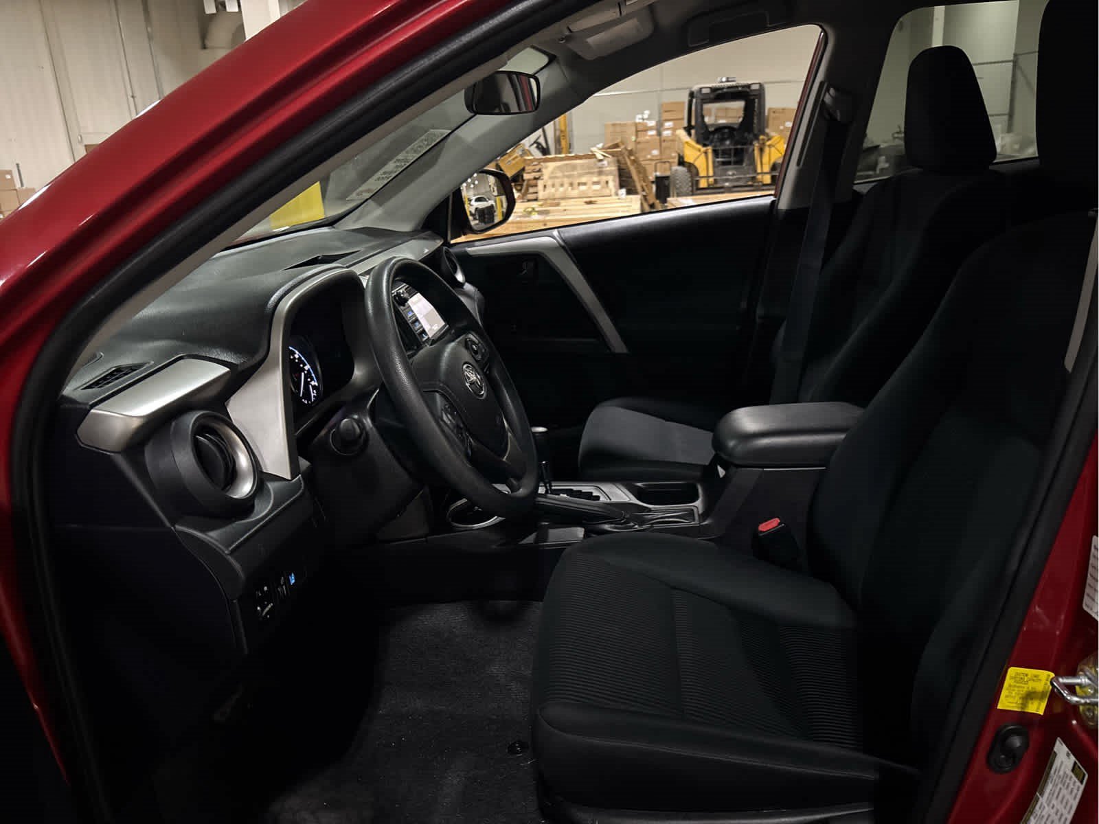 Certified Used 2017 Barcelona Red Metallic Toyota LE image 9