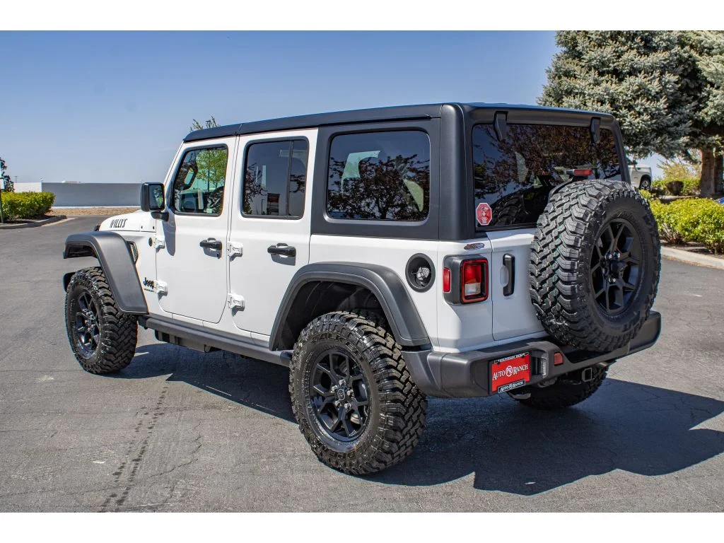 New 2026 Bright White Clearcoat Jeep Willys image 6