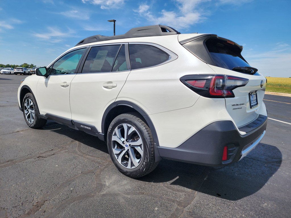 Used 2021 Crystal White Pearl Subaru Limited image 7