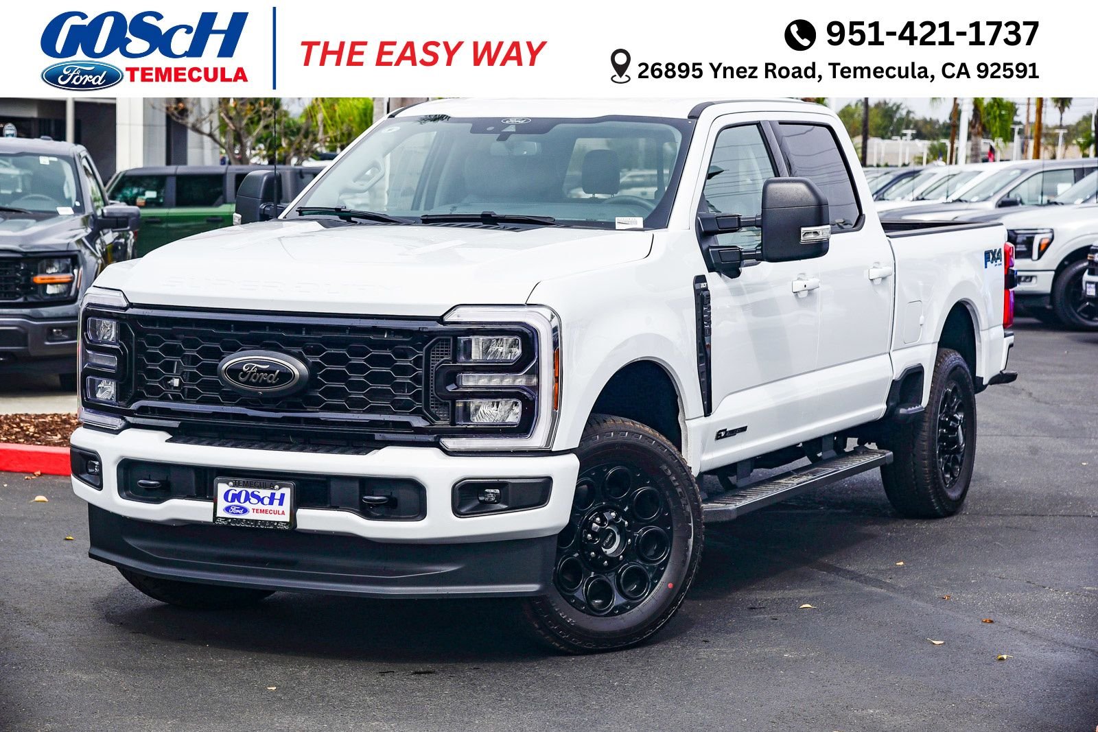 New 2026 Oxford White Ford F-250® XLT image 1