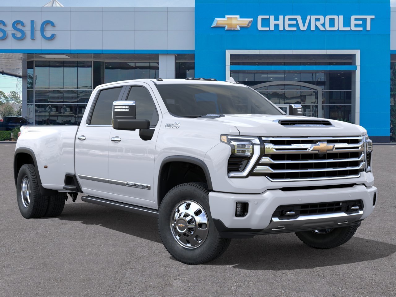 2026 Chevrolet Silverado 3500 HD High Country DRW White at Classic Elite Chevrolet Hwy 6