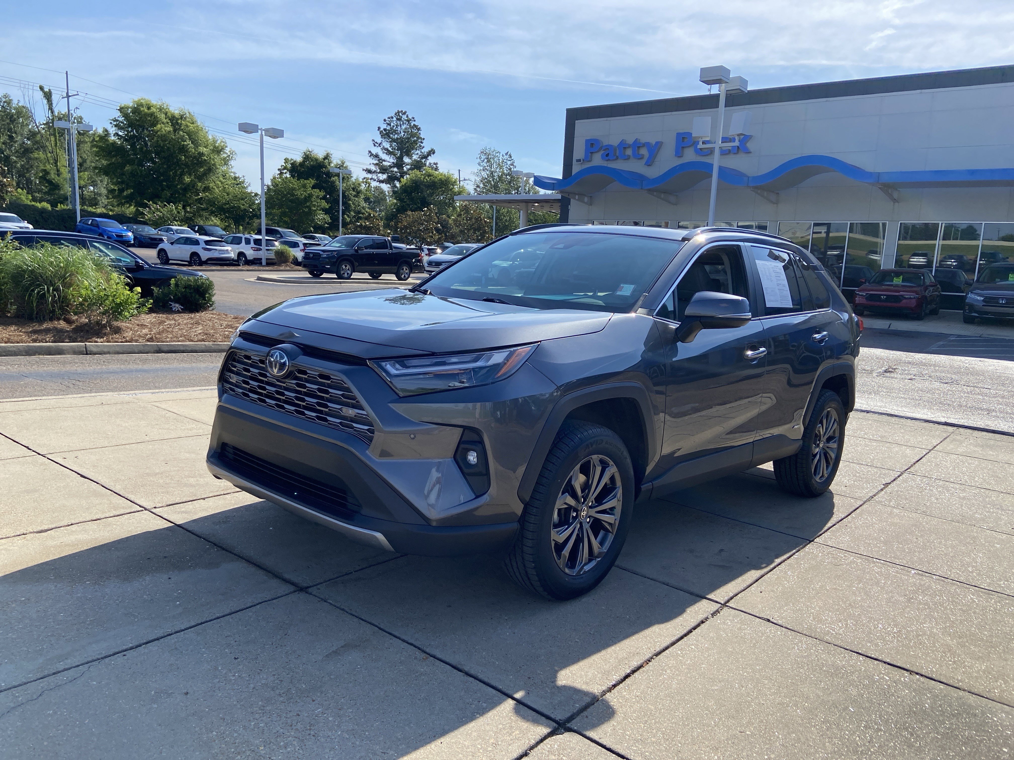 Used 2023 Magnetic Gray Metallic Toyota Hybrid Limited image 4