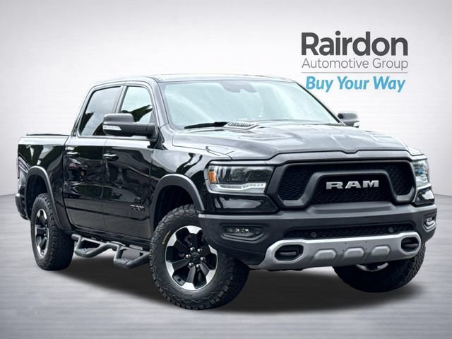 Used 2022 Diamond Black Crystal Pearlcoat Ram Rebel image 1