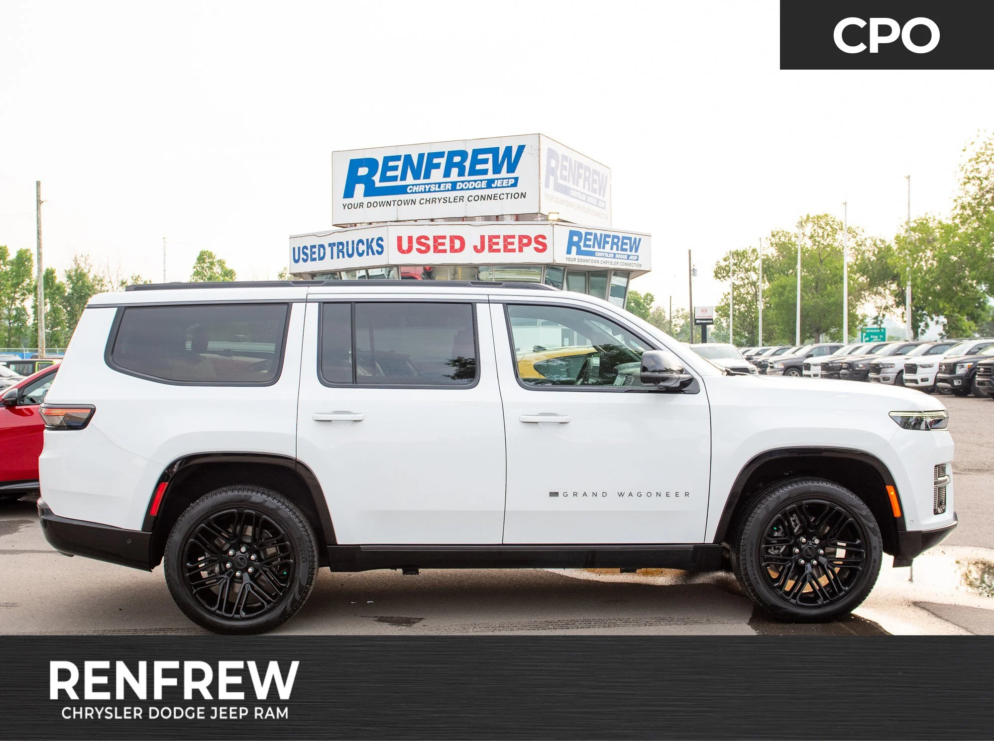 Certified Used 2026 White Jeep Limited Reserve* Twin-Turbo | 420 HP | Apple CarPlay | HD Trailer Tow | Running Boards image 1