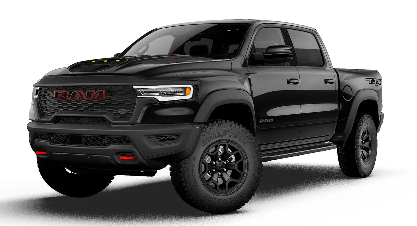 New 2027 Diamond Black Crystal Pearl-Coat Exterior Paint RAM RHO image 13