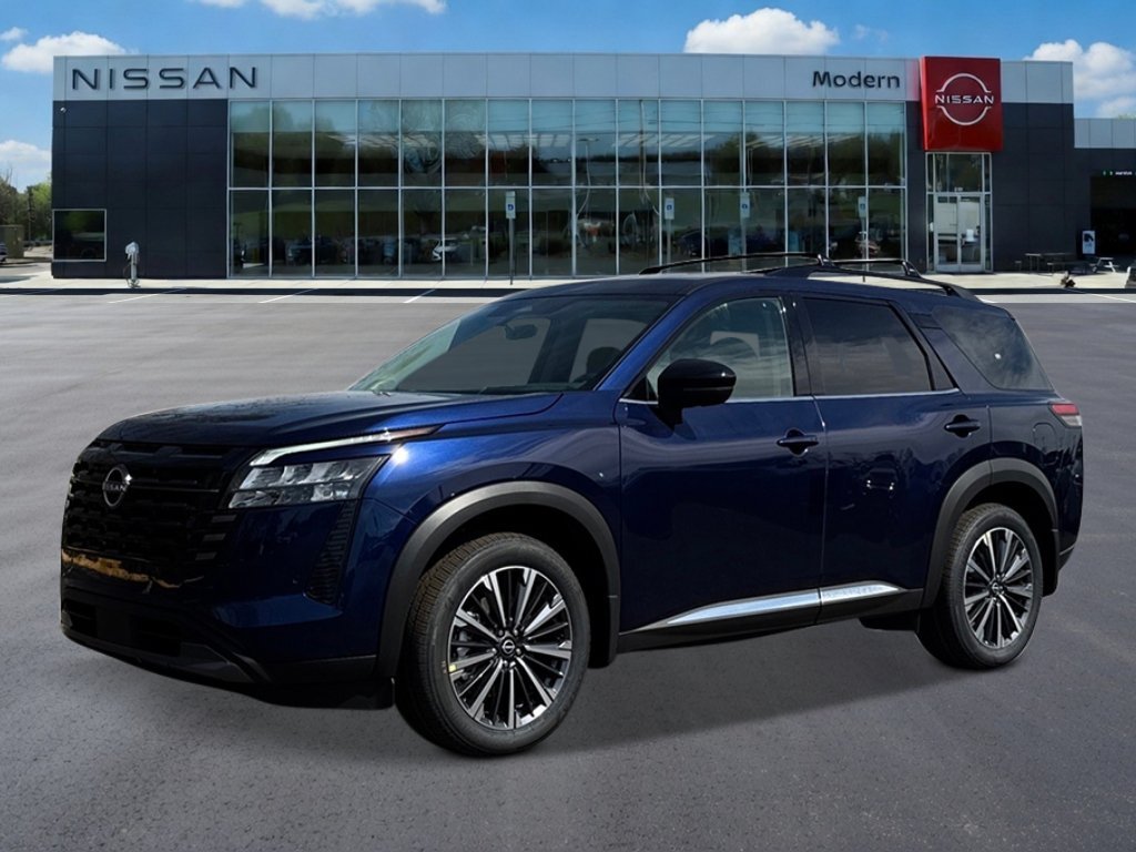 New 2026 Deep Ocean Blue Pearl Nissan Platinum image 1