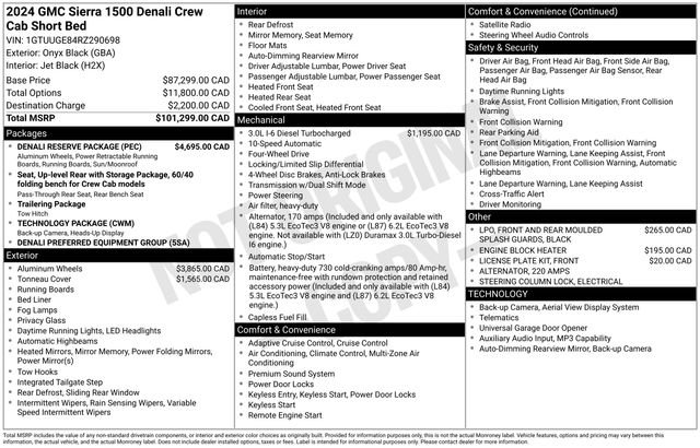 Used 2024 Onyx Black GMC Denali image 41