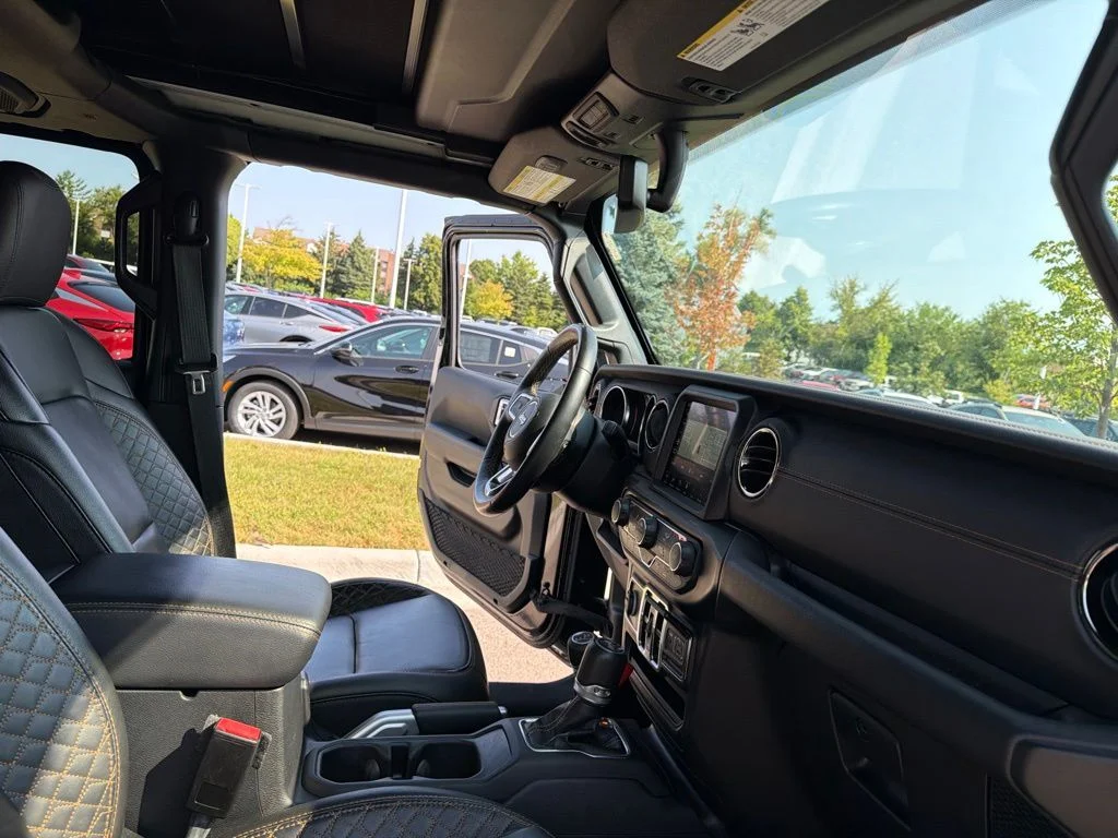 Used 2021 Black Jeep Unlimited Sahara High Altitude image 26