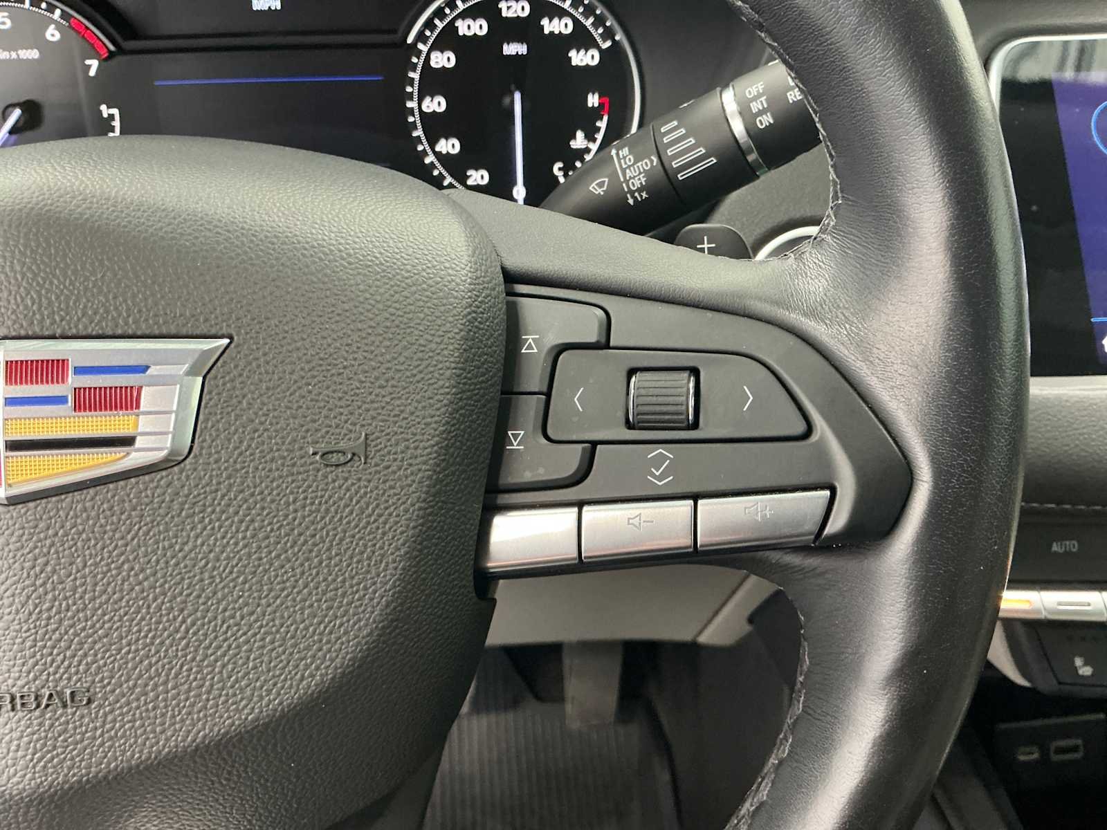 Used 2023 Galactic Grey Metallic Cadillac FWD Premium Luxury image 23