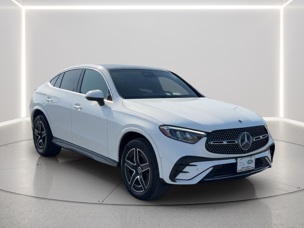 Used 2025 White Mercedes-Benz GLC 300 Coupe image 3